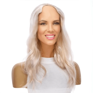 18" U-Shape Topper Ice Blonde