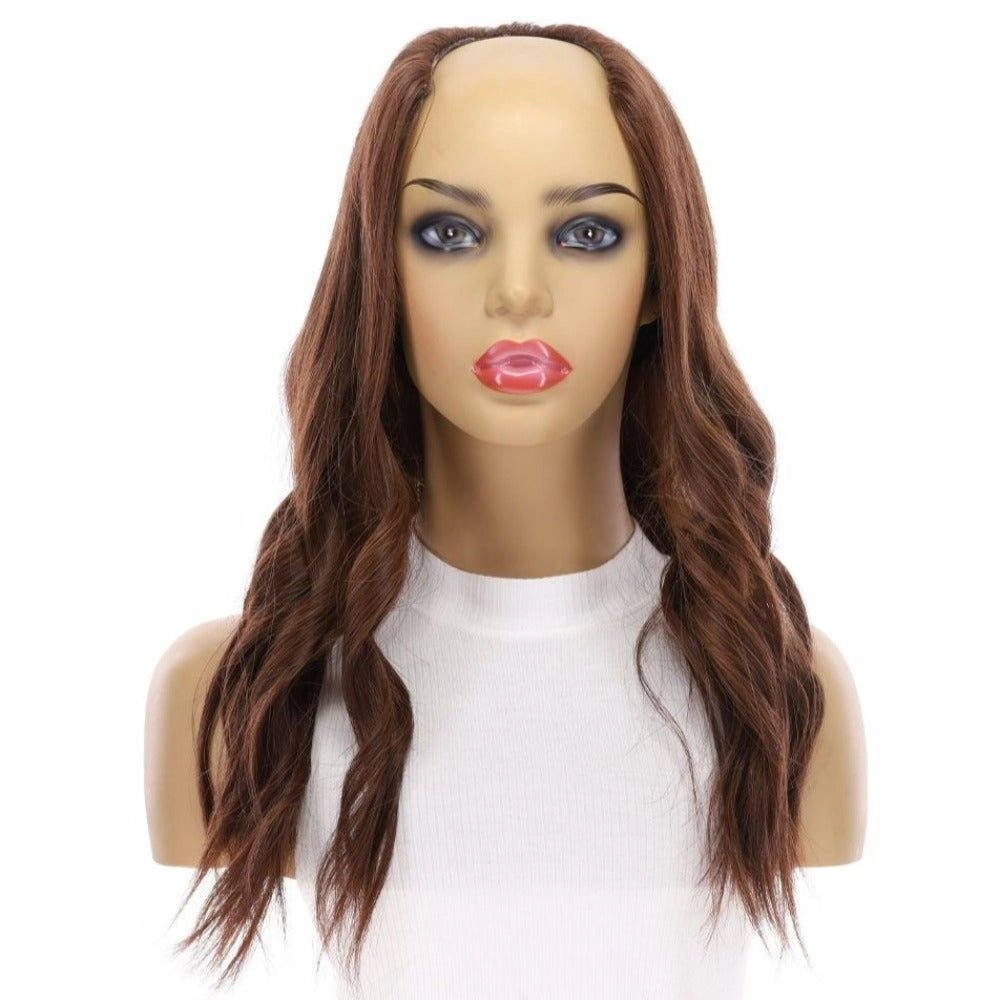 20" U-Shape Wig Auburn