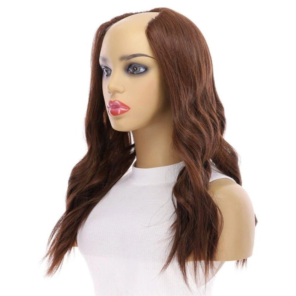 20" U-Shape Wig Auburn
