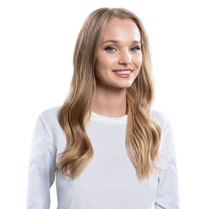 20" U-Shape Wig Golden Blonde