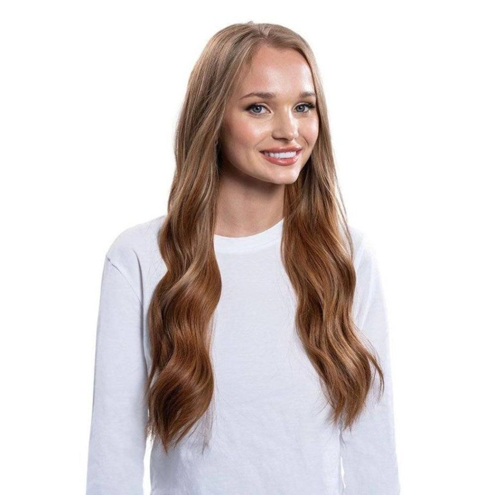 24" U-Shape Wig Strawberry Blonde