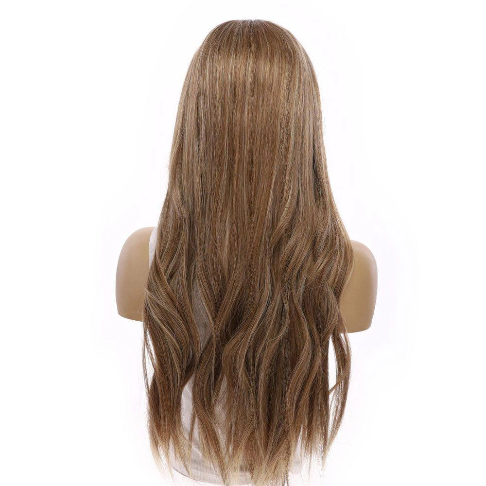 26" U-Shape Wig Medium Blonde