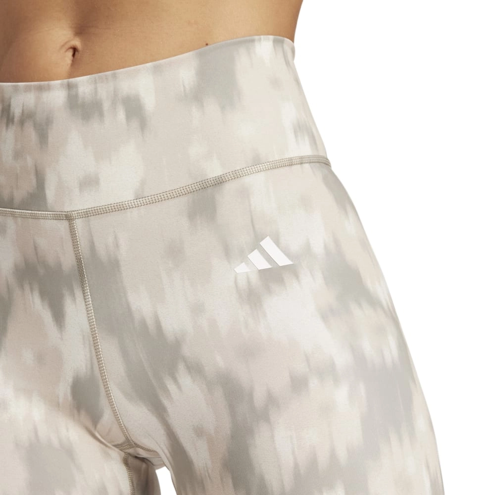 adidas Optime Essentials Allover Print Flower Tie-Dye Women's Leggings