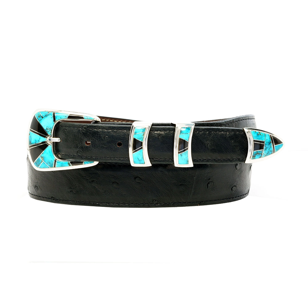 B G Mudd 510 w/ Turquoise & Onyx Buckle Set 1.0