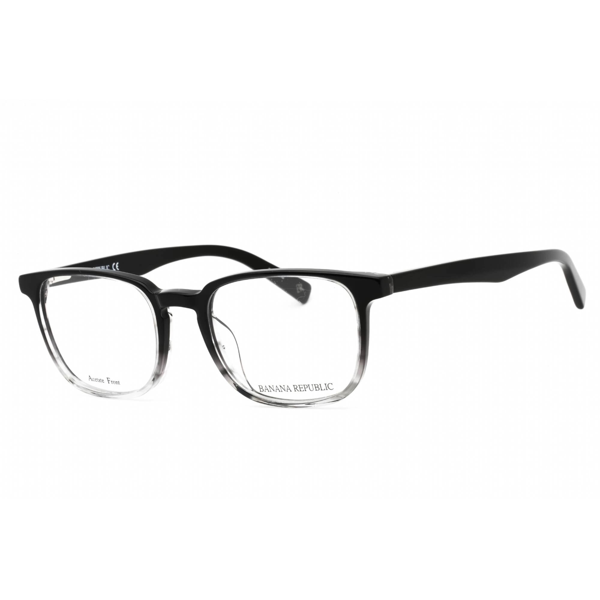 Banana Republic Men's Eyeglasses - Shaded Black Grey Full Rim Frame | BR 105 0U76 00