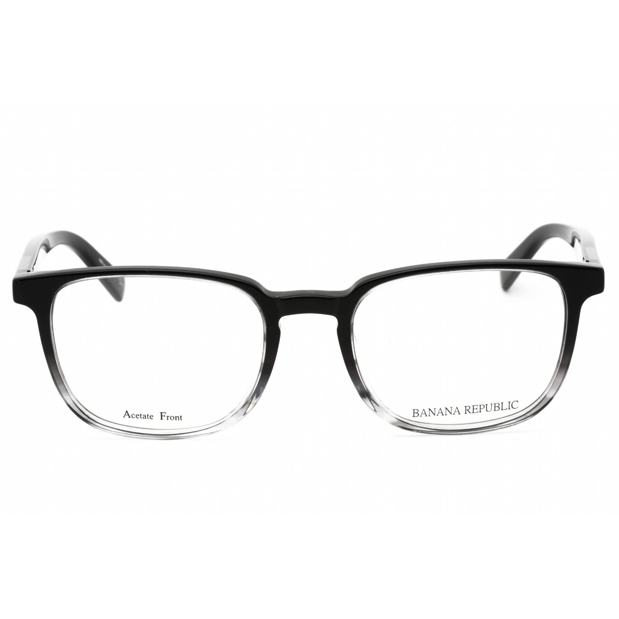 Banana Republic Men's Eyeglasses - Shaded Black Grey Full Rim Frame | BR 105 0U76 00