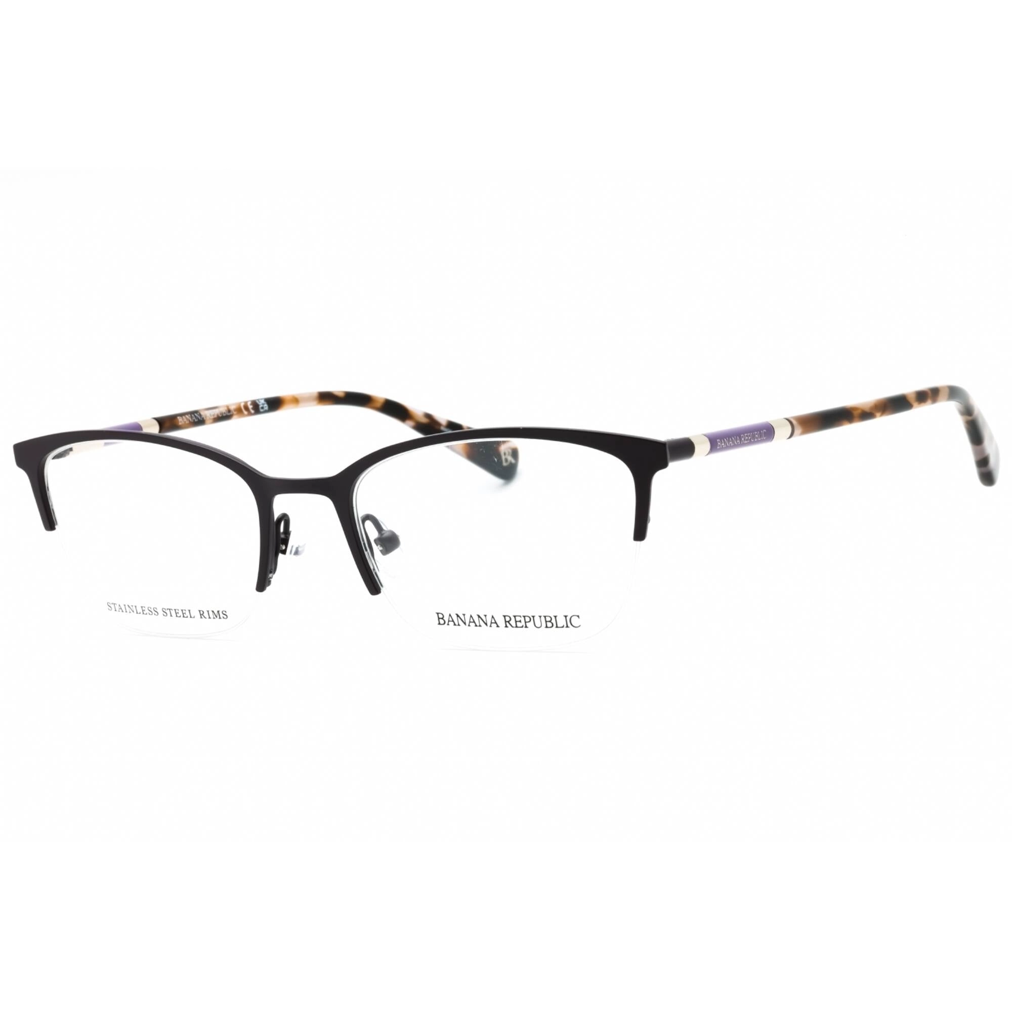 Banana Republic Women's Eyeglasses - Burgundy Wine Cat Eye Frame | BR 226 0SK4 00