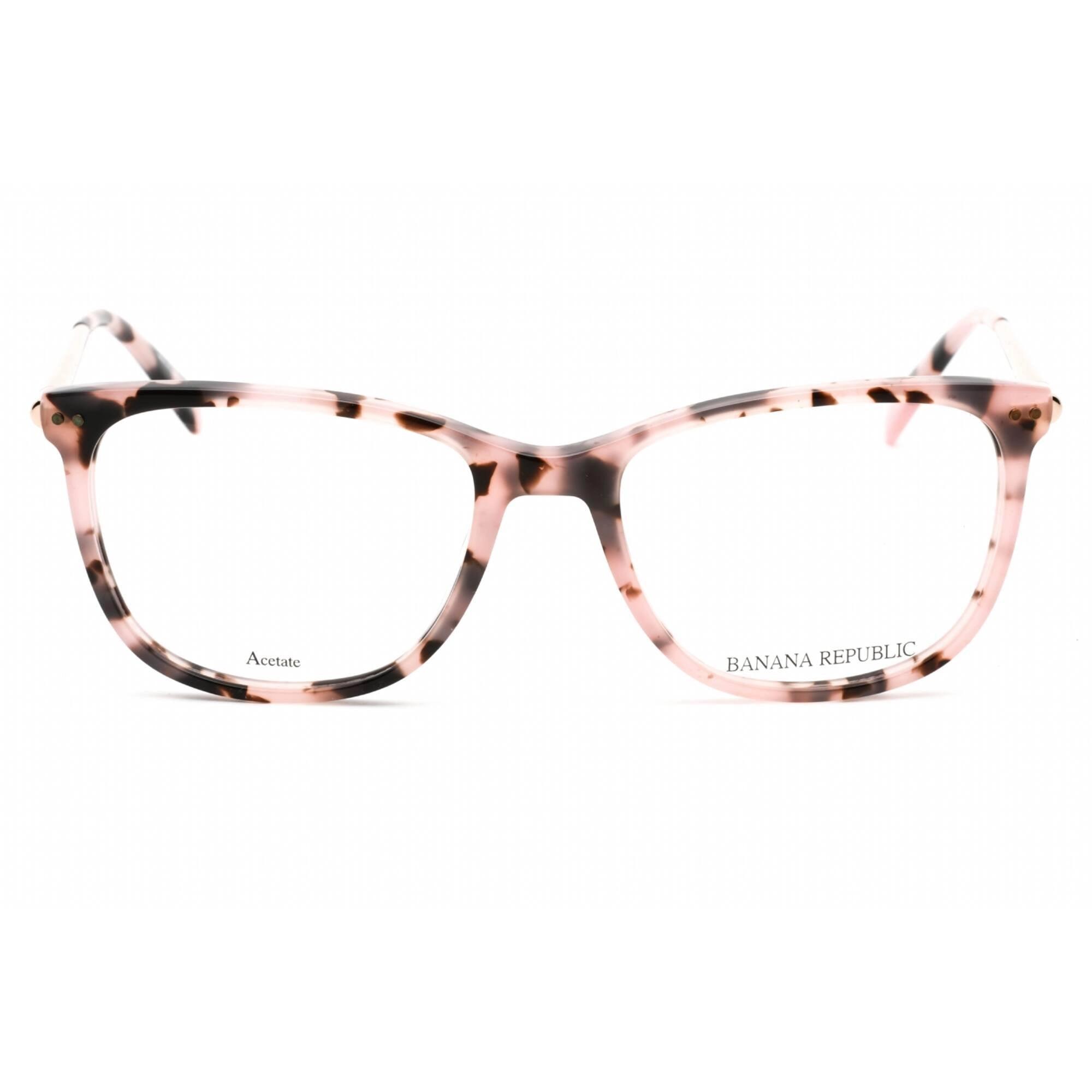 Banana Republic Women's Eyeglasses - Pink Havana Rectangular Frame | Shannia 0HT8 00