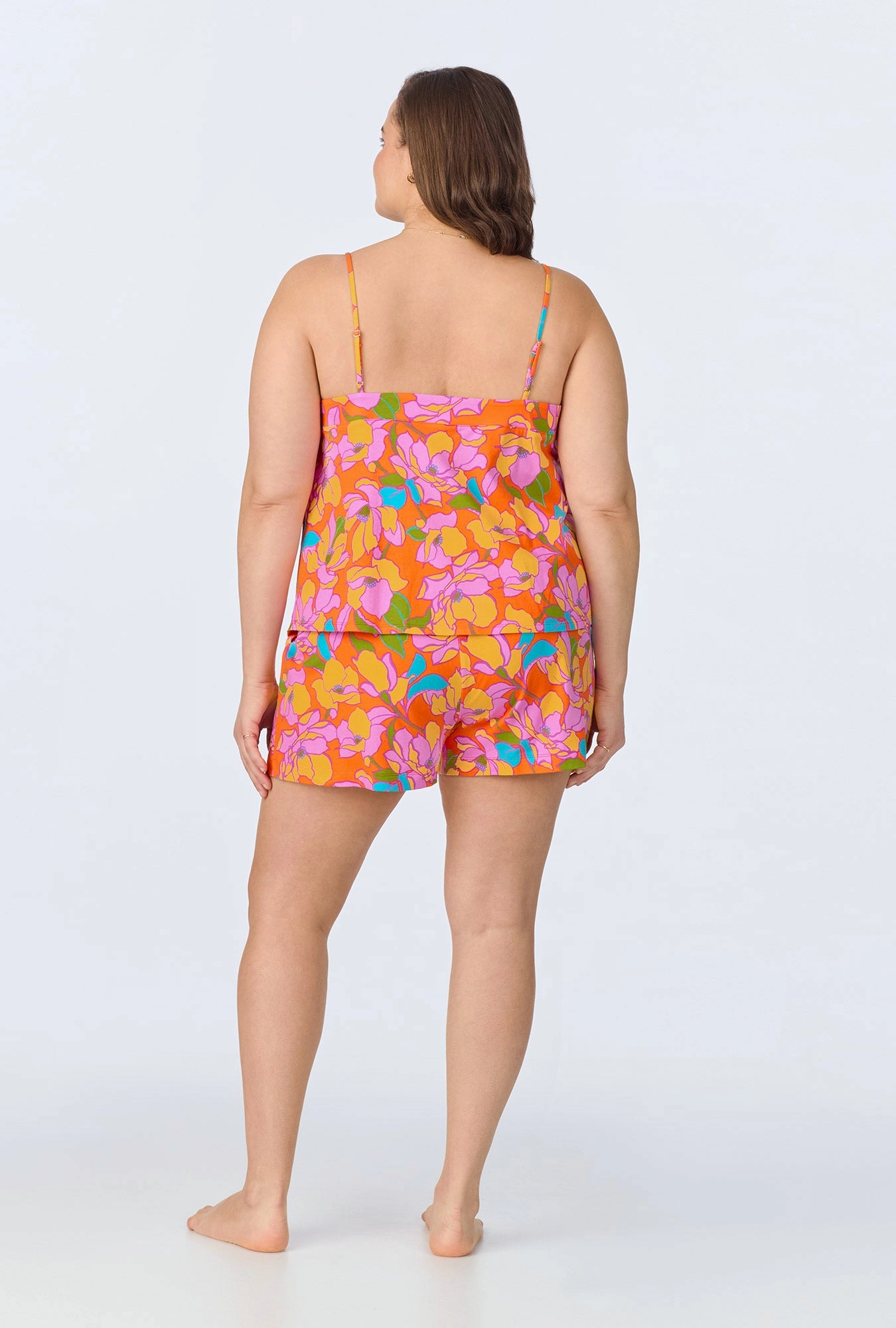 BedHead x Trina Turk Floral Cami Shorty Stretch Jersey PJ Set