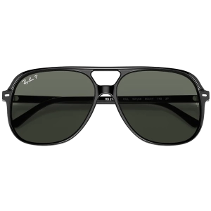Bill - Low Bridge Black/Green Polarized