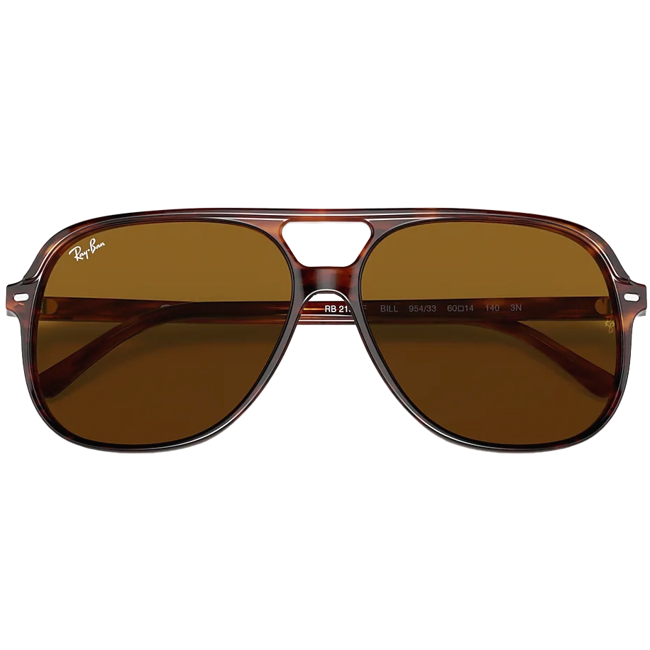 Bill - Low Bridge Striped Havana/Brown