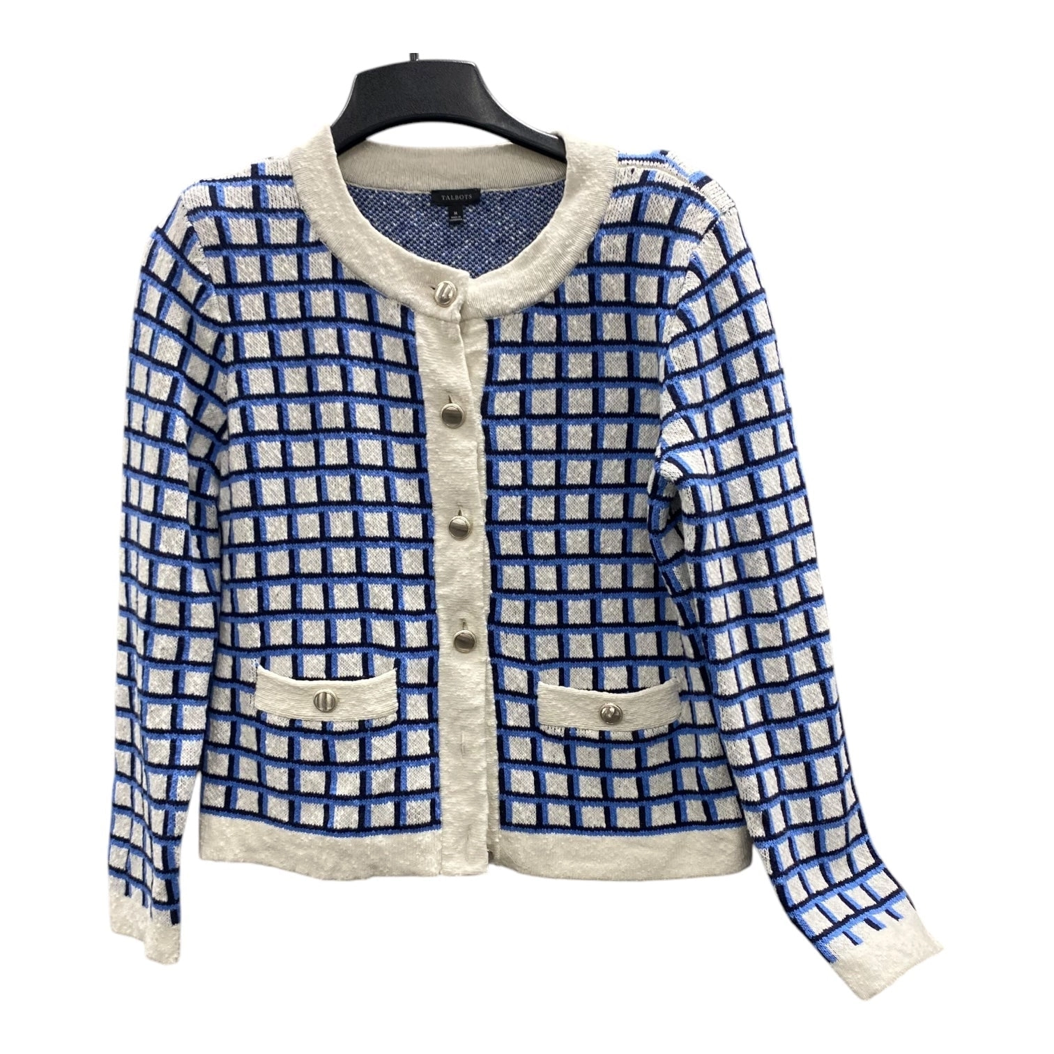 Blazer By Talbots In Blue, Size:M