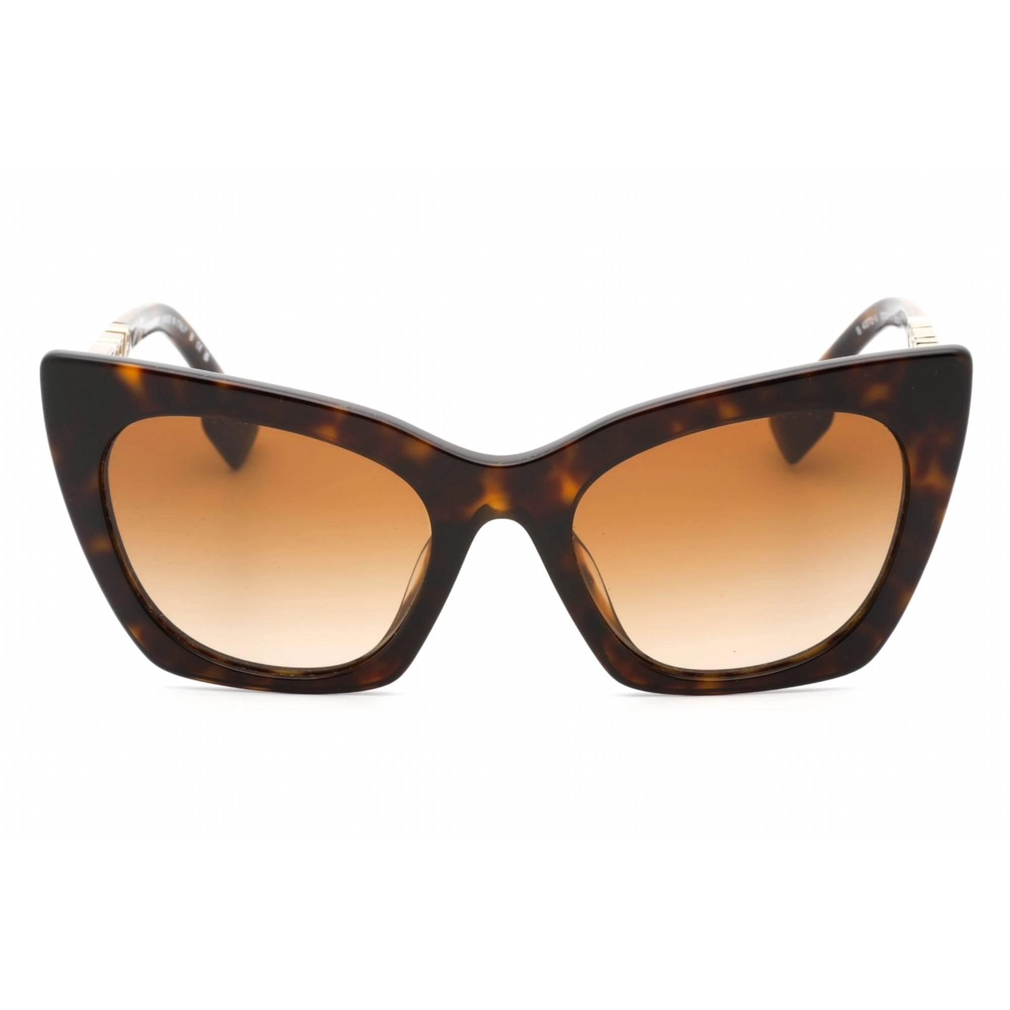 Burberry Women's Sunglasses - Dark Havana Plastic Cat Eye Frame | 0BE4372U 300213