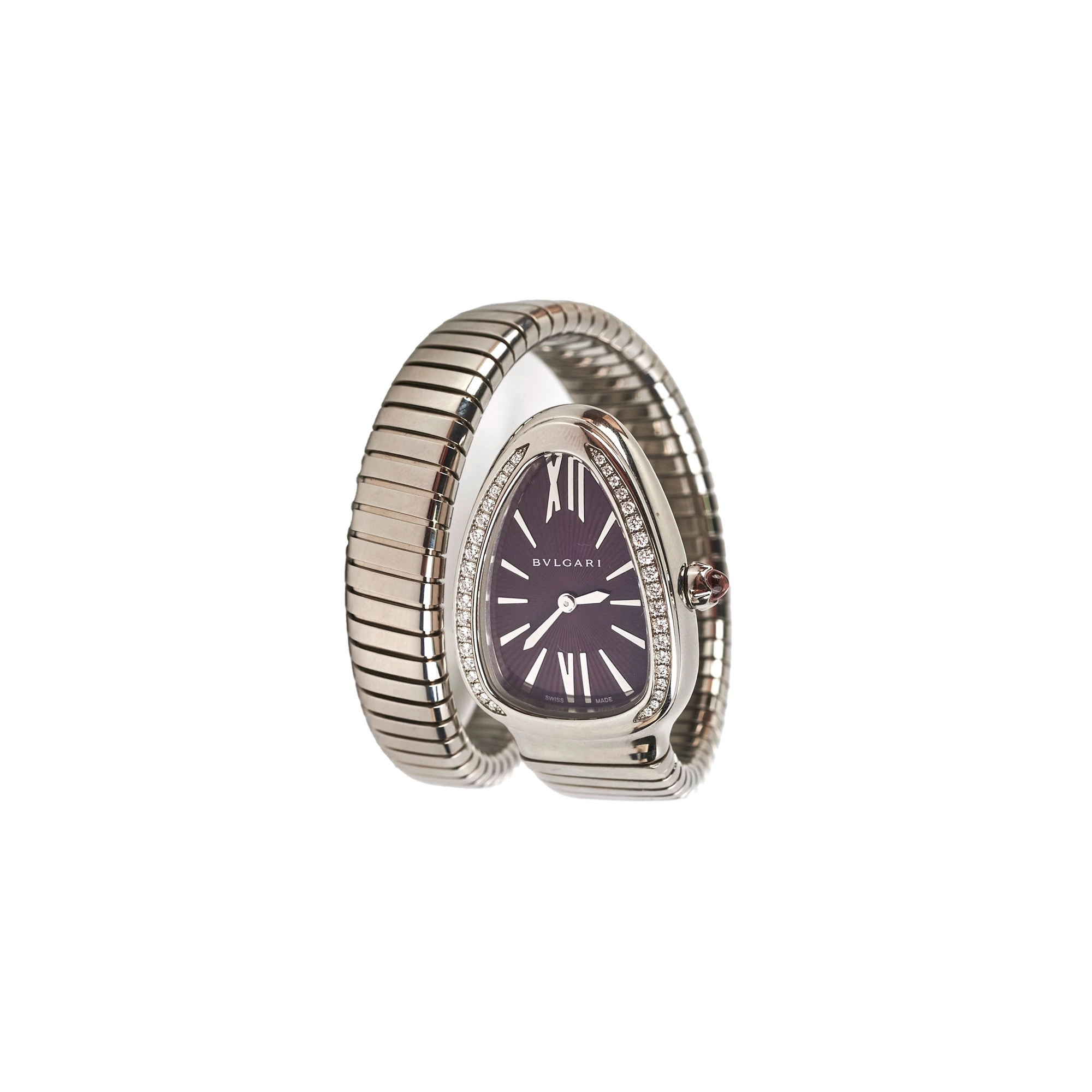 Bvlgari Serpenti Tubogas with Diamonds Watch