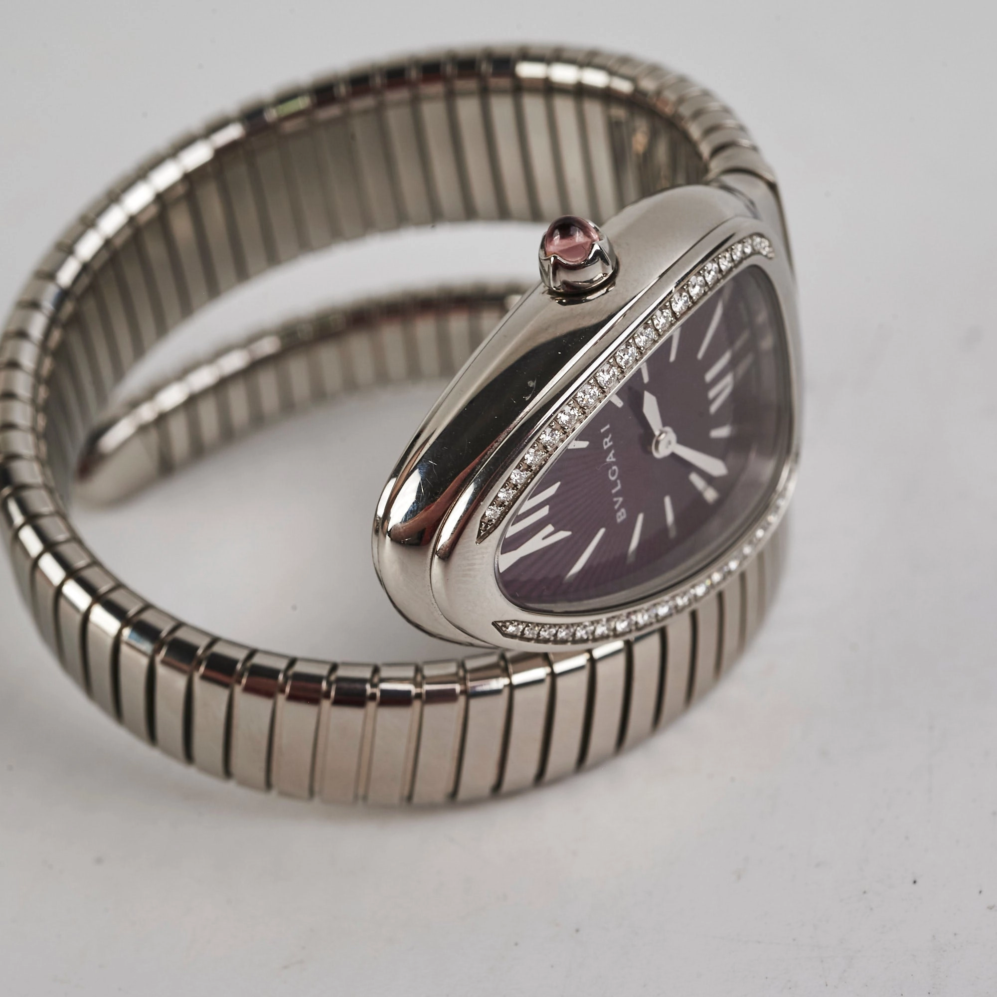 Bvlgari Serpenti Tubogas with Diamonds Watch