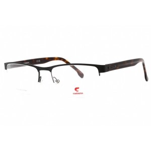 Carrera Men's Eyeglasses - Black Rectangular Half Rim Frame | CARRERA 8888 0807 00