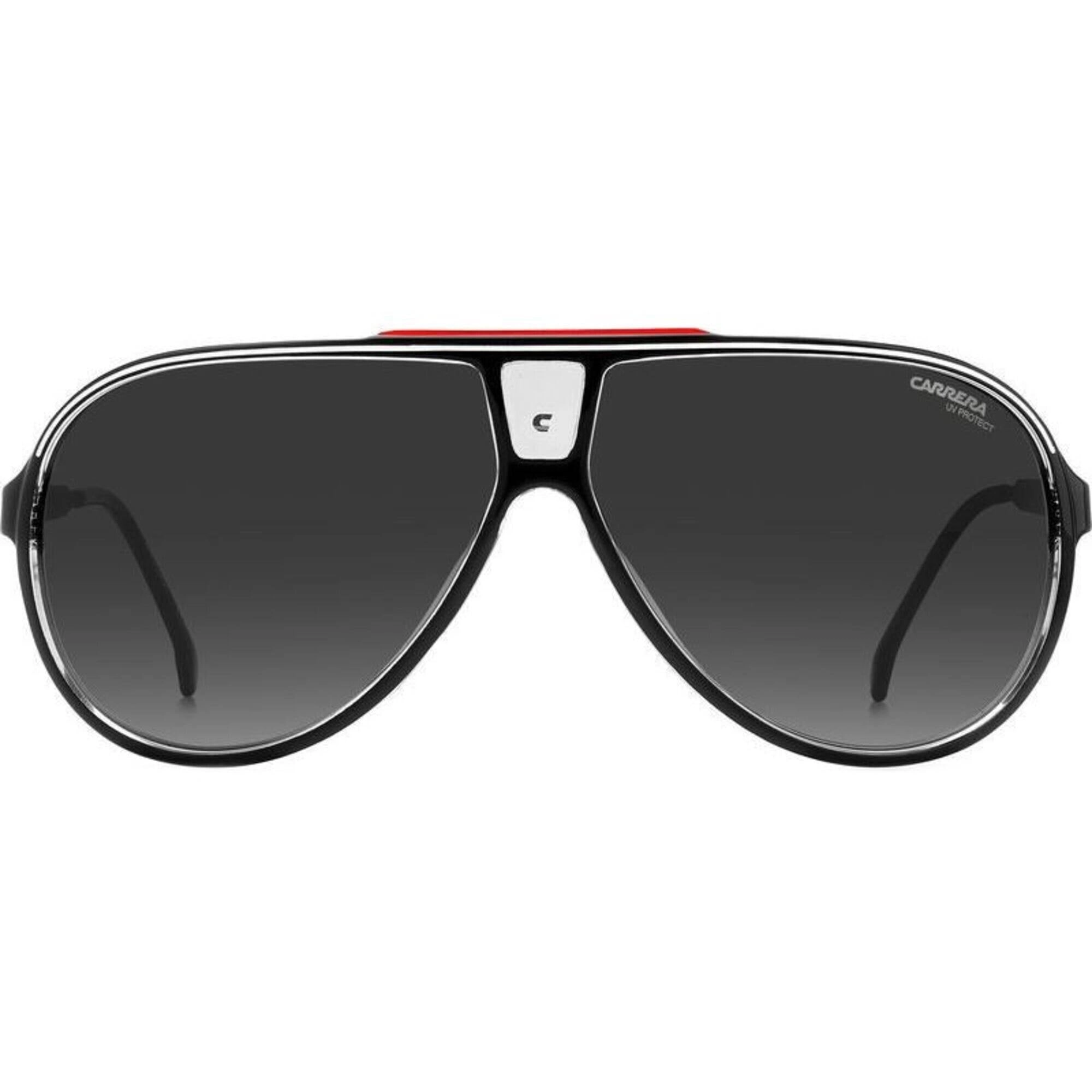 Carrera Men's Sunglasses - Black Red Plastic Full Rim Frame | 1050/S 0OIT
