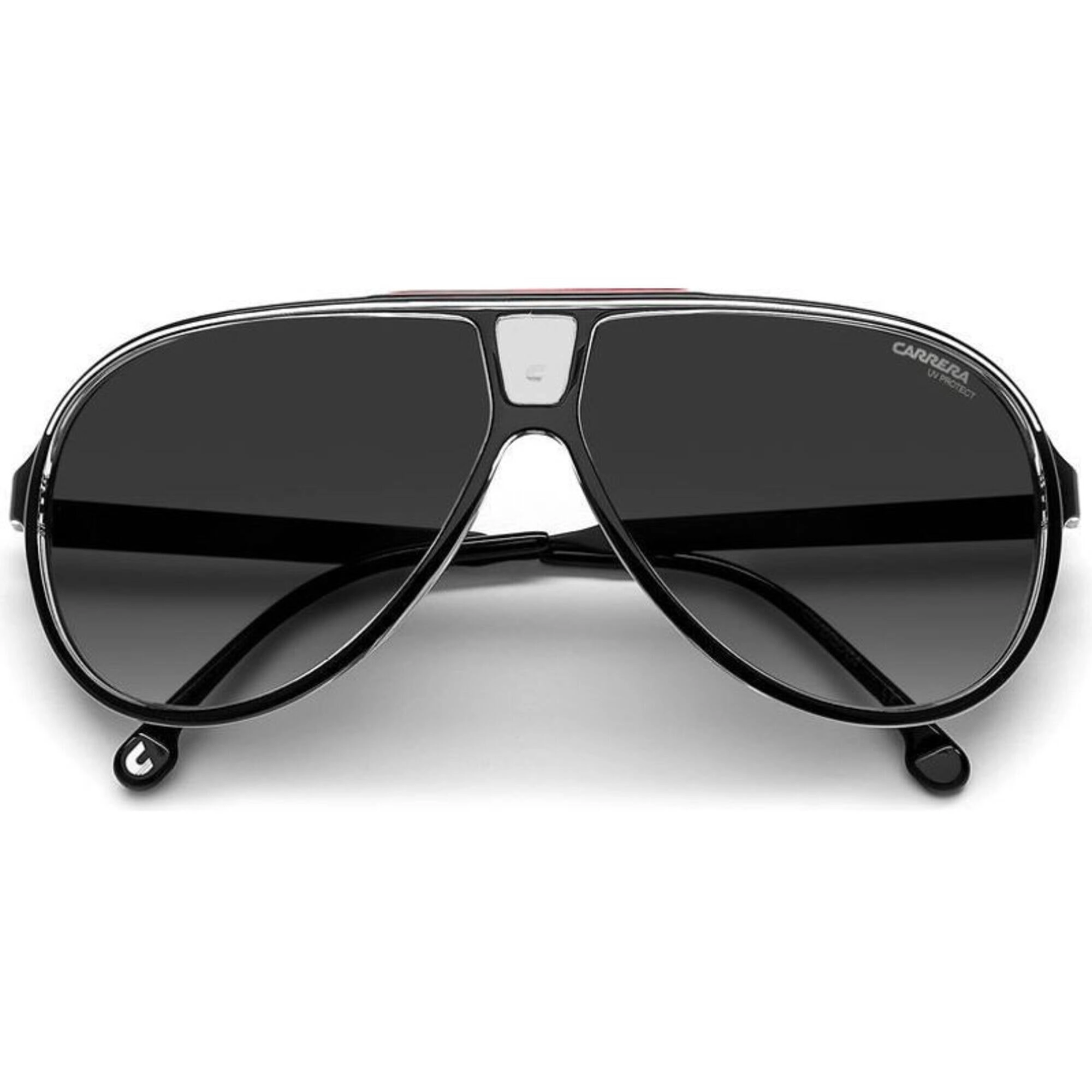 Carrera Men's Sunglasses - Black Red Plastic Full Rim Frame | 1050/S 0OIT