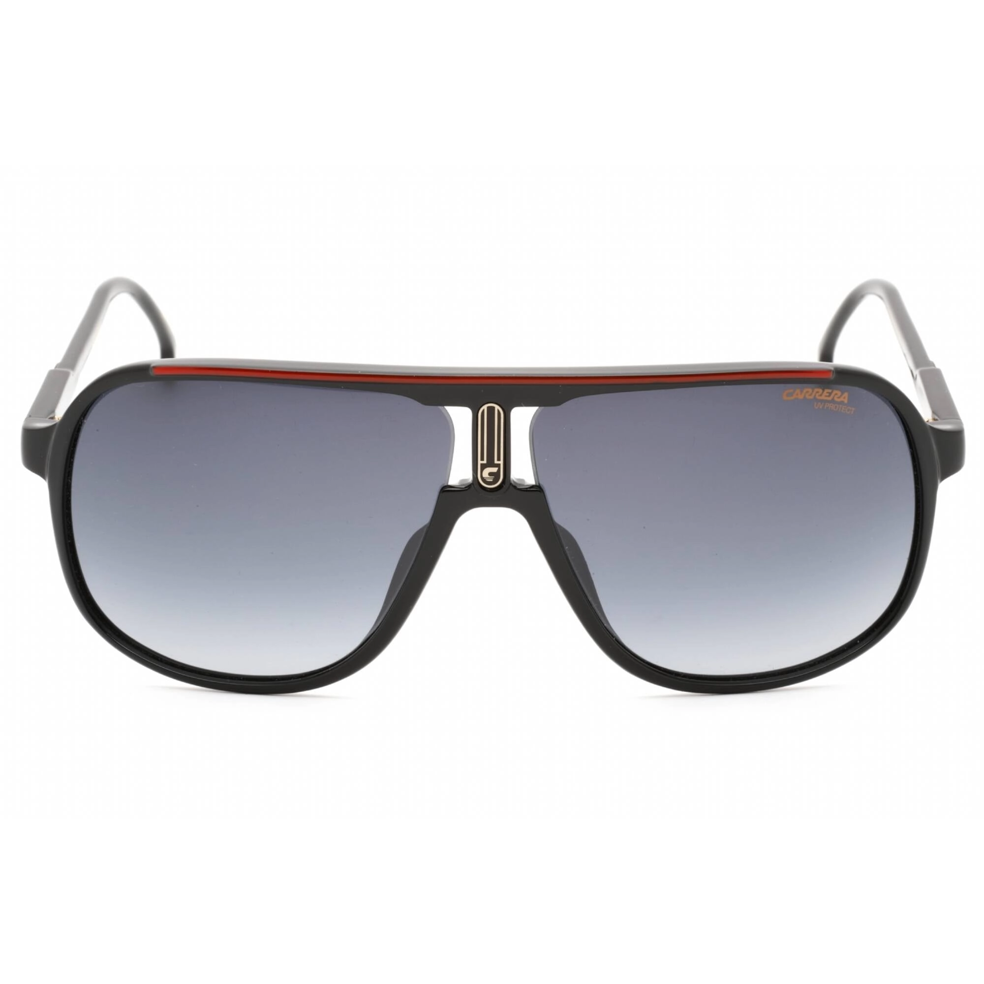 Carrera Men's Sunglasses - Black Red Plastic Navigator Full Rim Frame | 1047/S 0OIT 9O