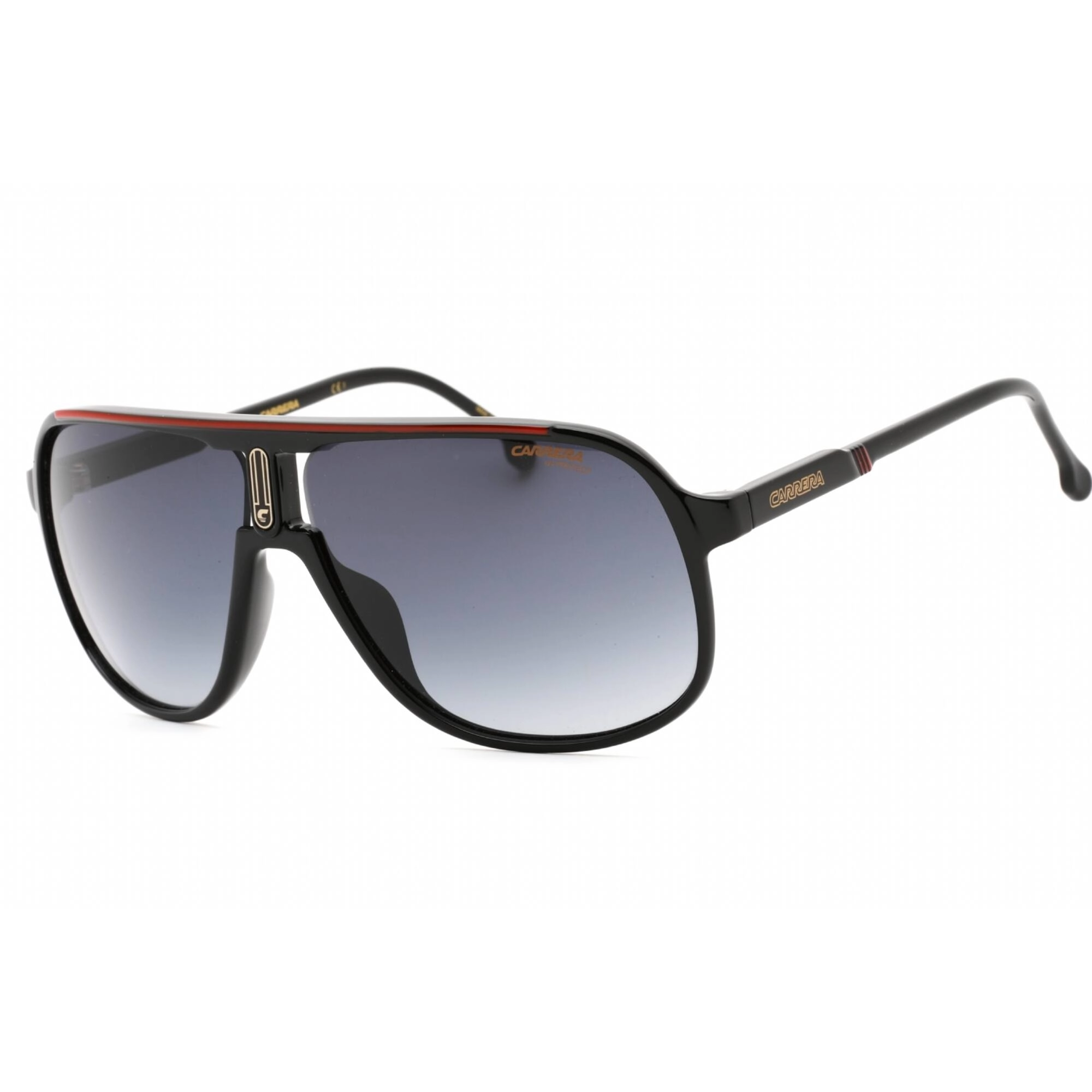 Carrera Men's Sunglasses - Black Red Plastic Navigator Full Rim Frame | 1047/S 0OIT 9O