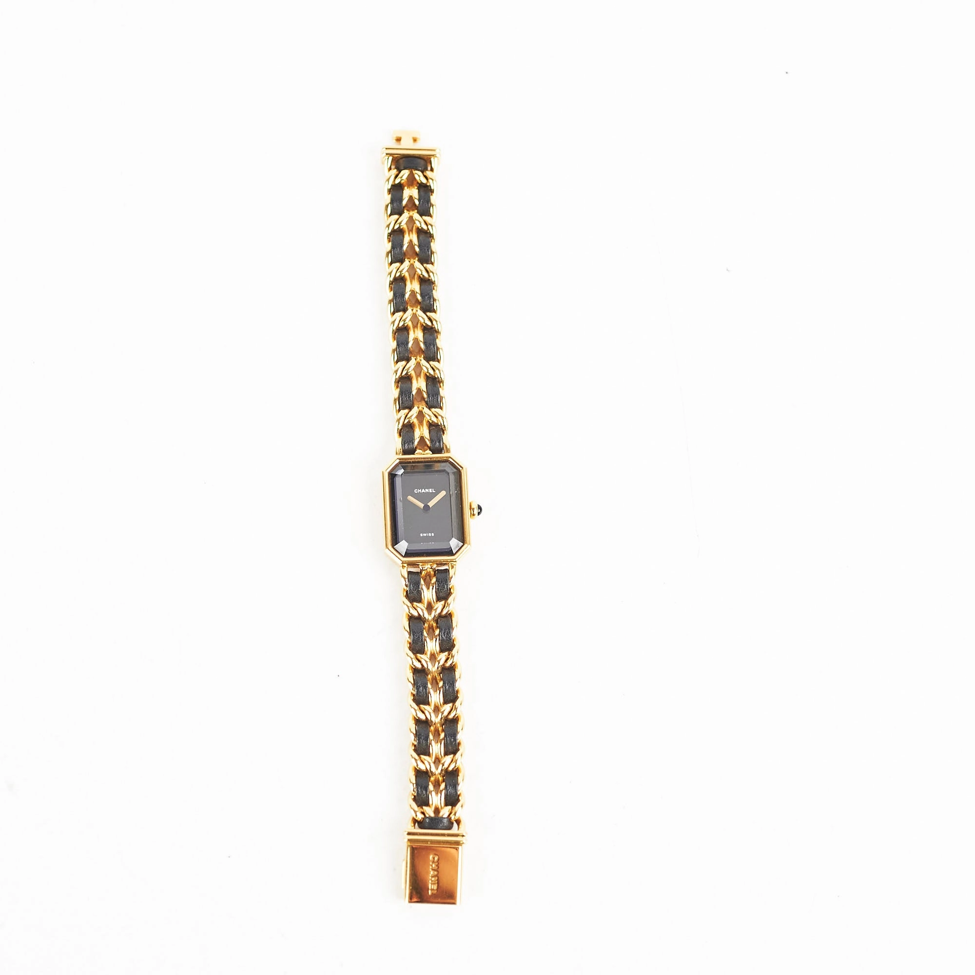 Chanel Premier Black/Gold Watch Size L