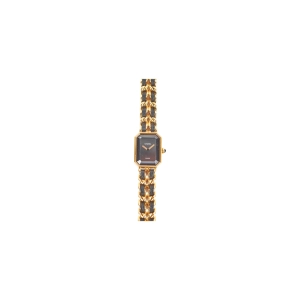 Chanel Premier Black/Gold Watch Size L