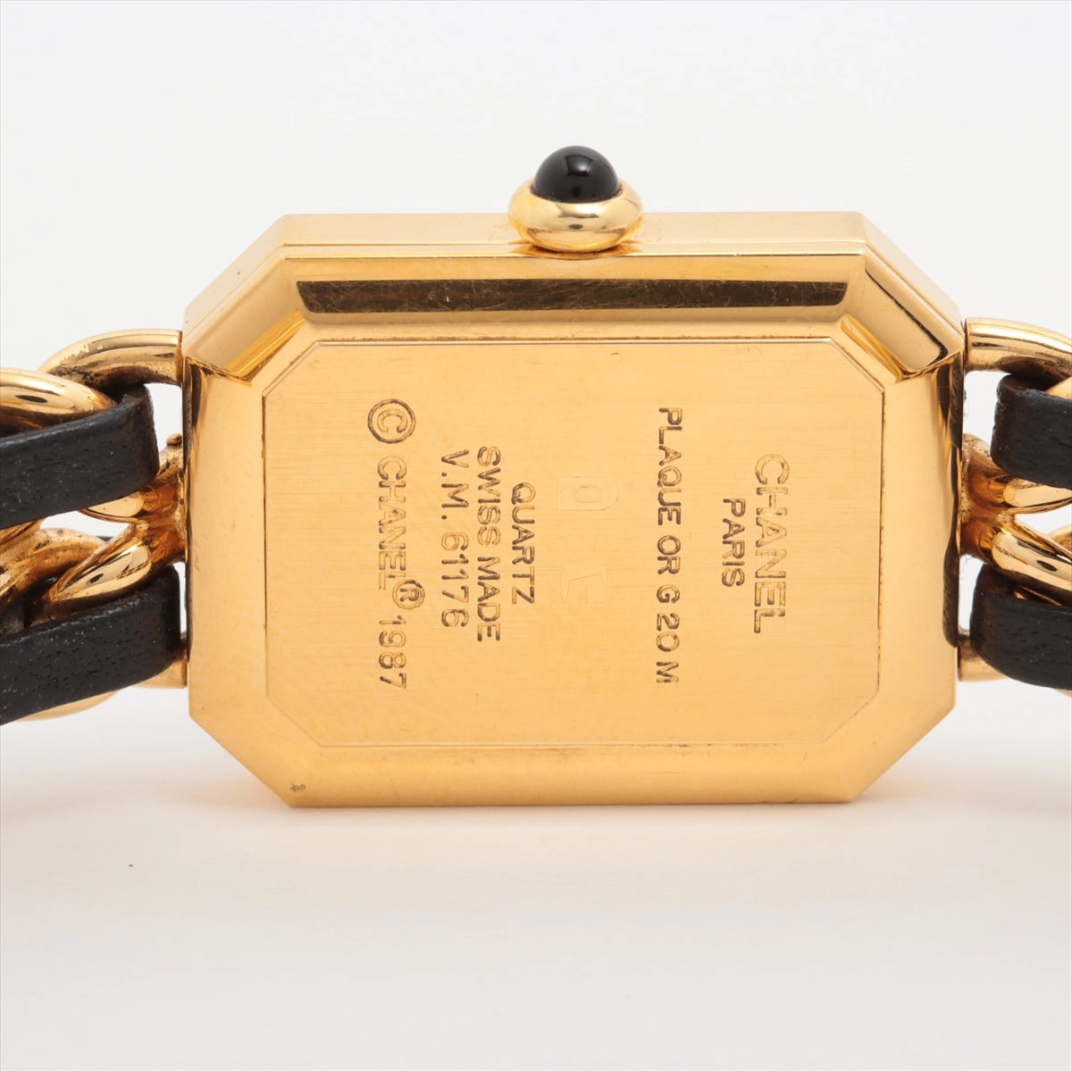 Chanel Premier L Black Gold Watch