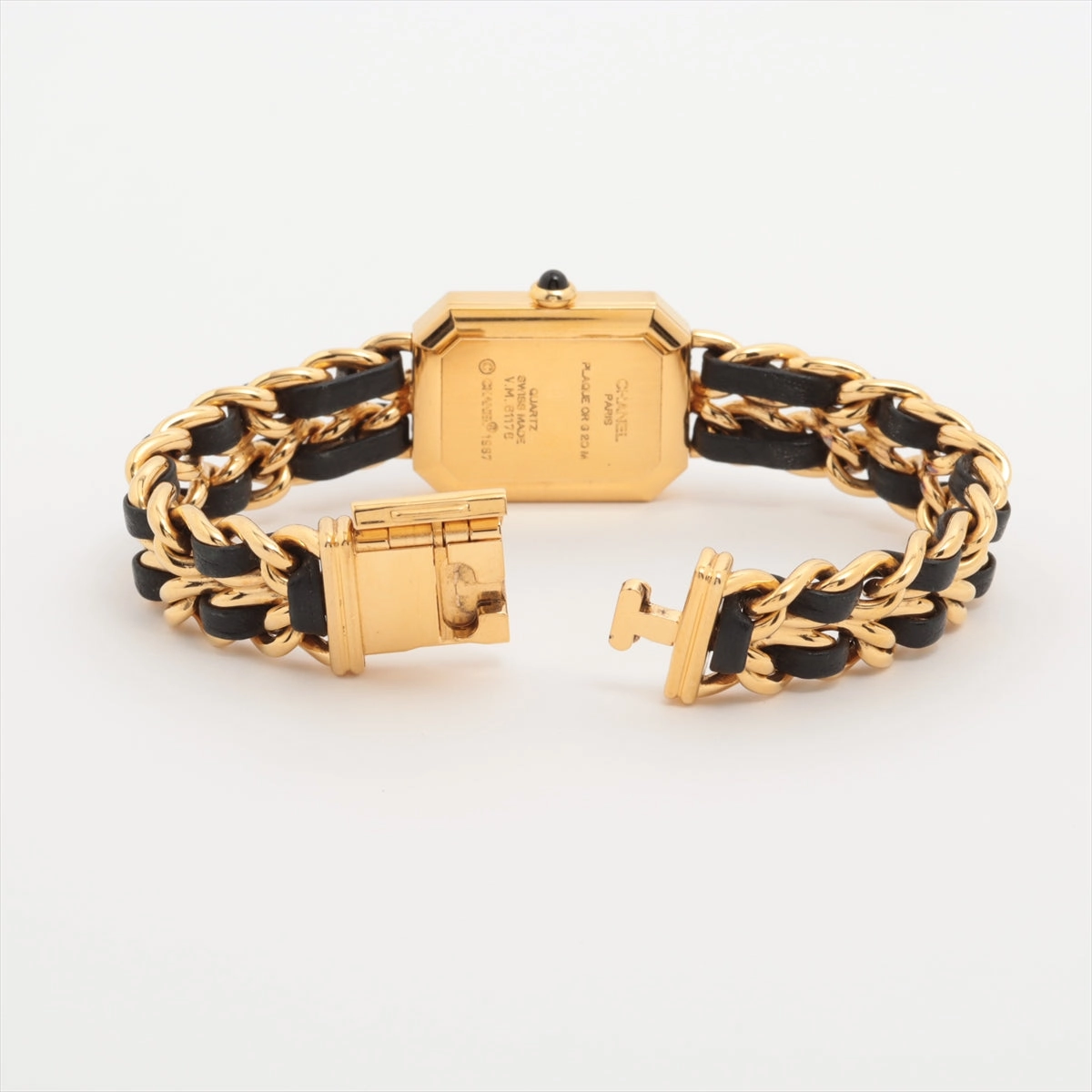 Chanel Premier L Black Gold Watch