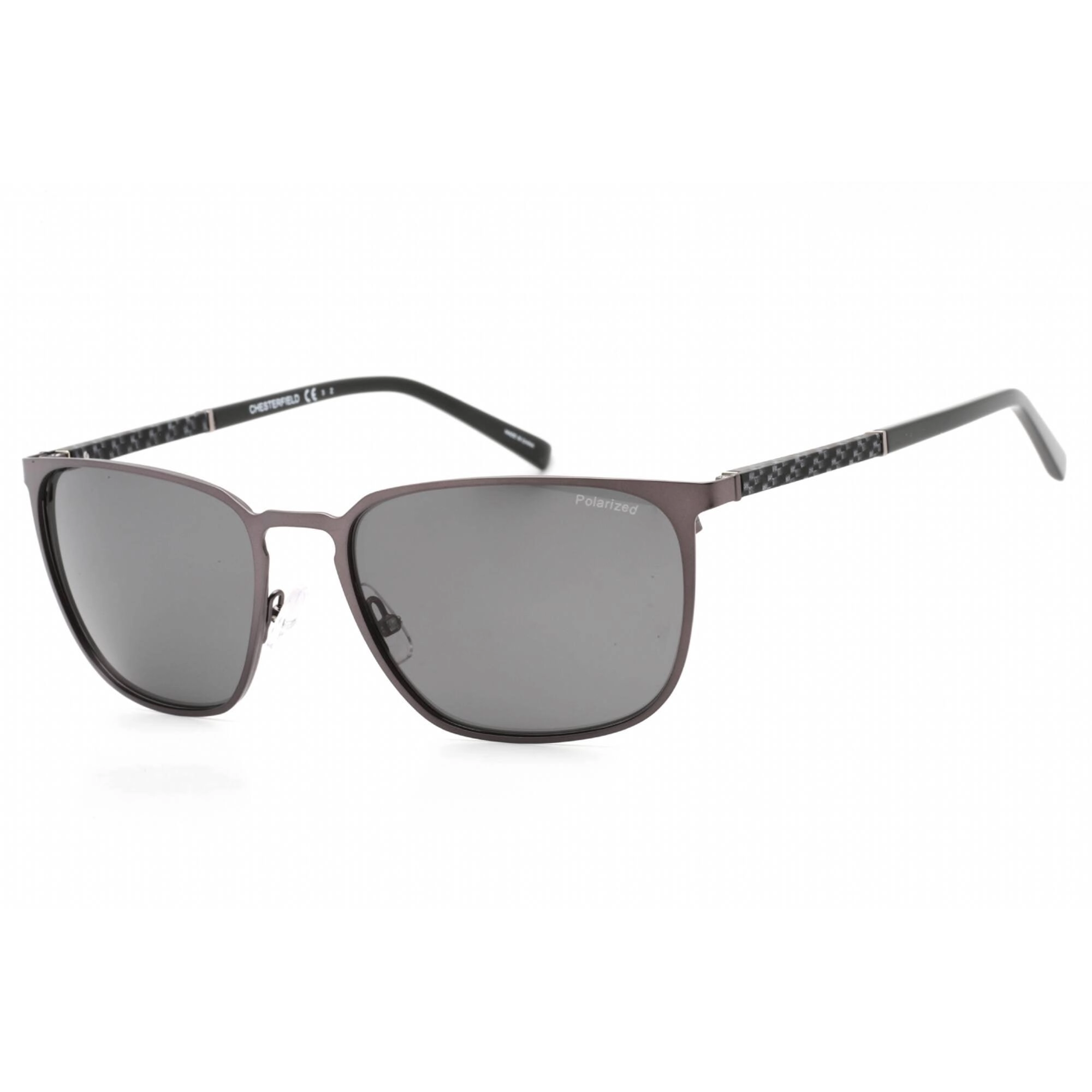 Chesterfield Men's Sunglasses - Matte Grey Metal Full Rim Frame | CH 19/S 0FRE M9
