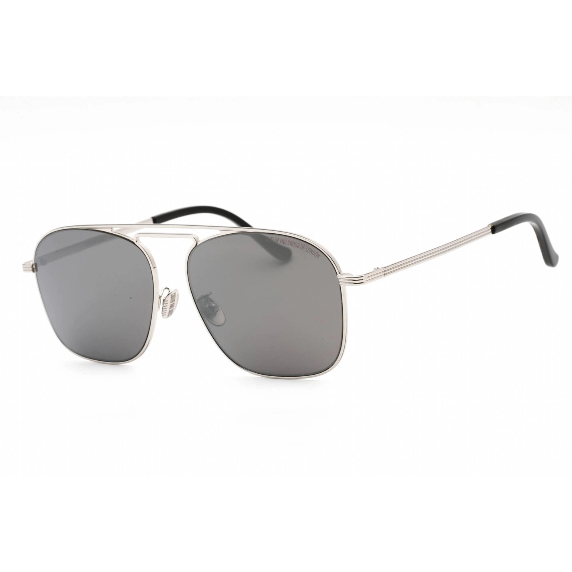 Cutler and Gross Men's Sunglasses - Full Rim Silver/Black/Metallic Frame | CG1310S 004