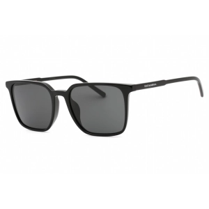 Dolce & Gabbana Men's Sunglasses - Black Square Frame Dark Grey Lens | 0DG4424F 501/87