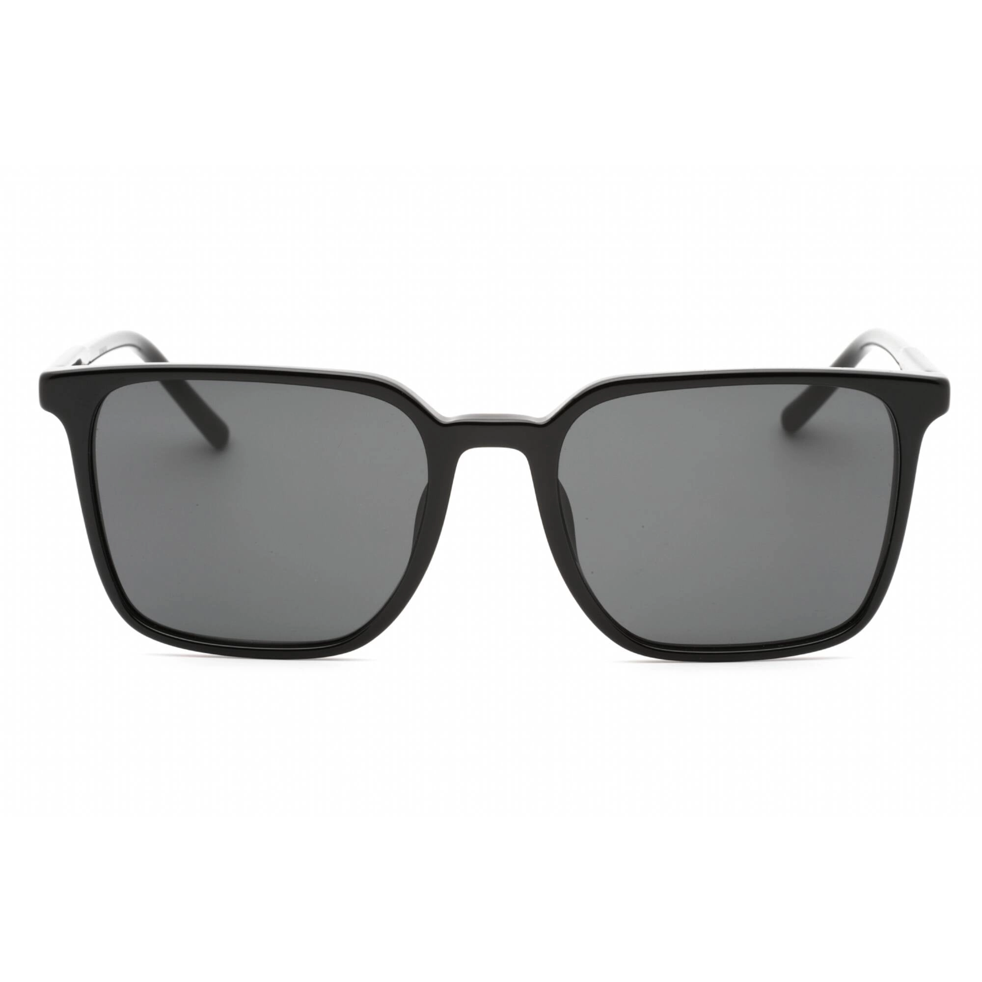 Dolce & Gabbana Men's Sunglasses - Black Square Frame Dark Grey Lens | 0DG4424F 501/87