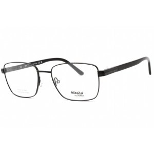 Elasta Men's Eyeglasses - Matte Black Rectangular Full Rim Frame | E 3125 0003 00