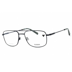 Flexon Men's Eyeglasses - Matte Navy Full Rim Rectangular Frame | FLEXON H6062 412