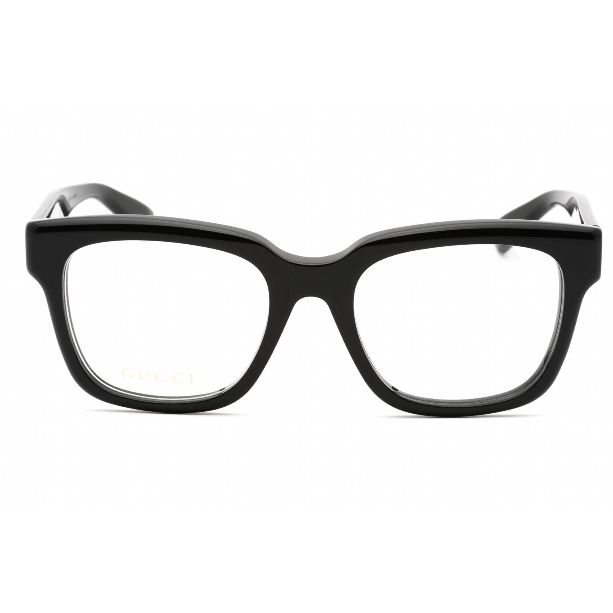 Gucci Men's Eyeglasses - Black Acetate Full Rim Frame Clear Demo Lens | GG1176O 001