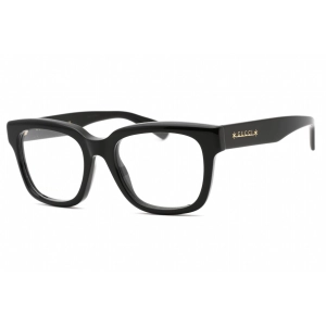 Gucci Men's Eyeglasses - Black Acetate Full Rim Frame Clear Demo Lens | GG1176O 001