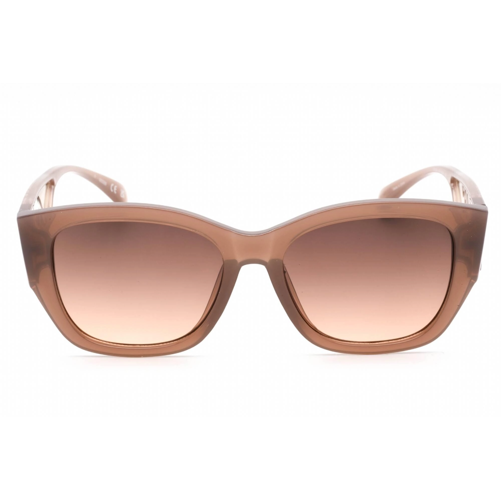 Guess Factory Women's Sunglasses - Rectangular Frame Gradient Brown Lens | GF0403 50F