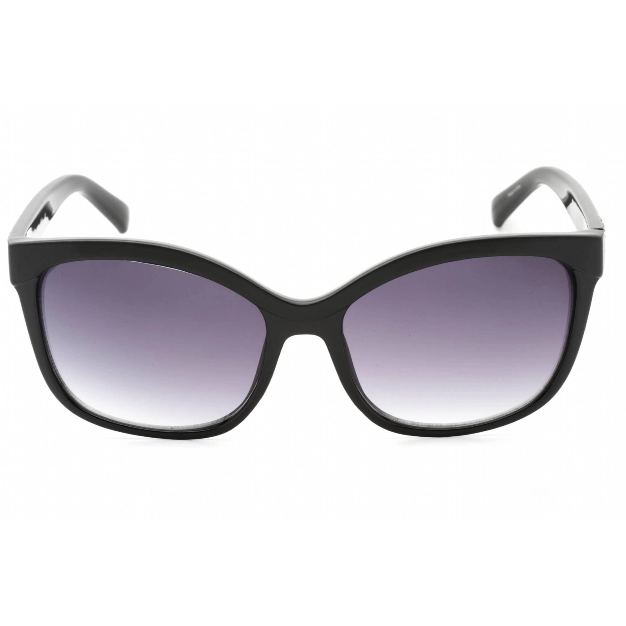Guess Factory Women's Sunglasses - Shiny Black Full Rim Cat Eye Frame | GF0300 01B
