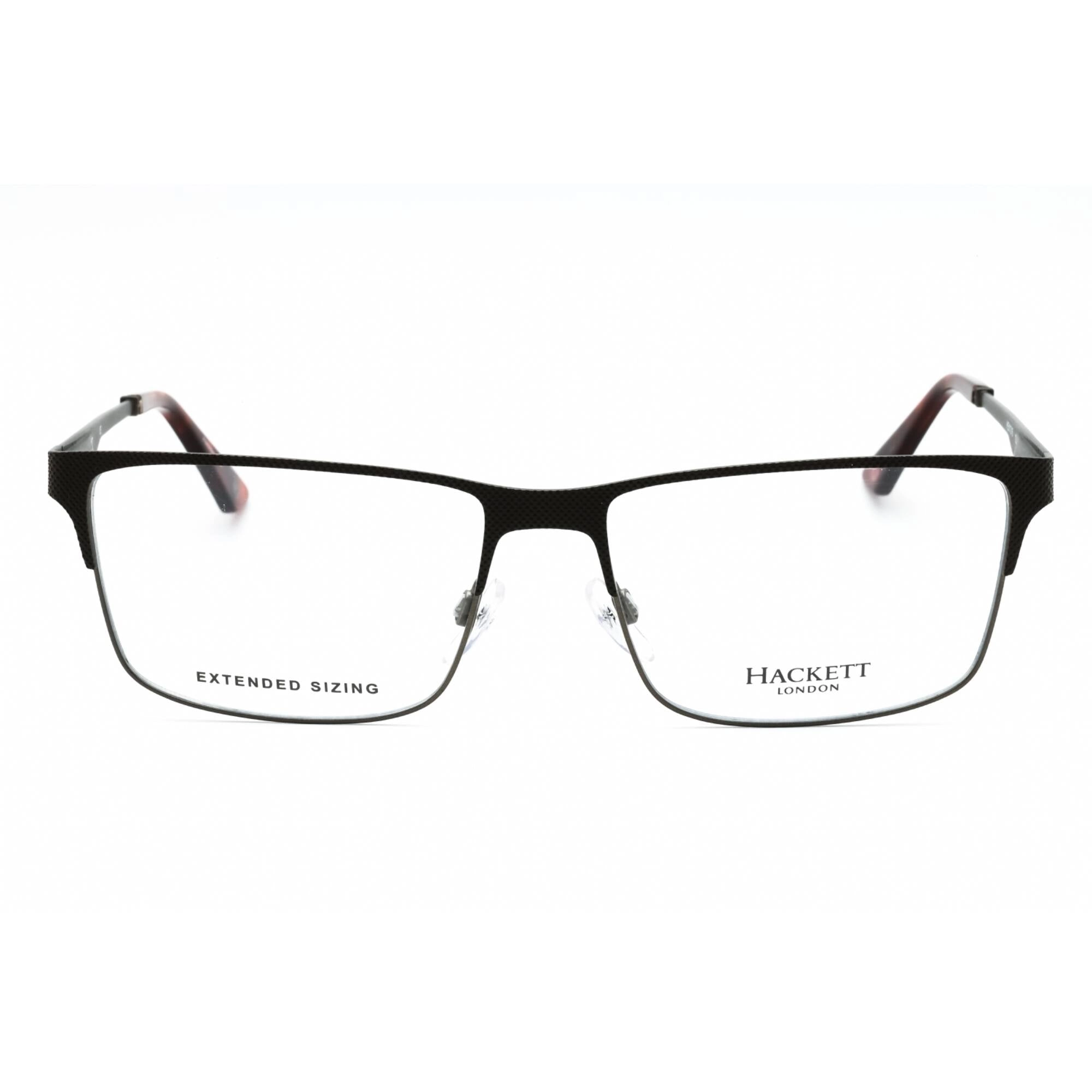 Hackett Men's Eyeglasses - Brown Metal Full Rim Rectangular Shape Frame| HEK1216 133