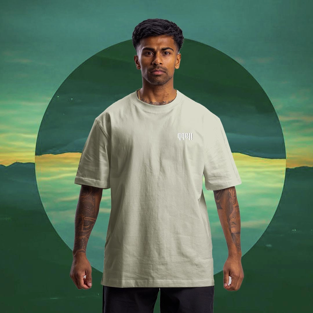 Heritage Block Tee Unisex Faded Eucalyptus