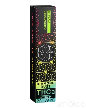 Hi On Nature 2g THCA   THCP Diamond Dust Vape - Cannatonic
