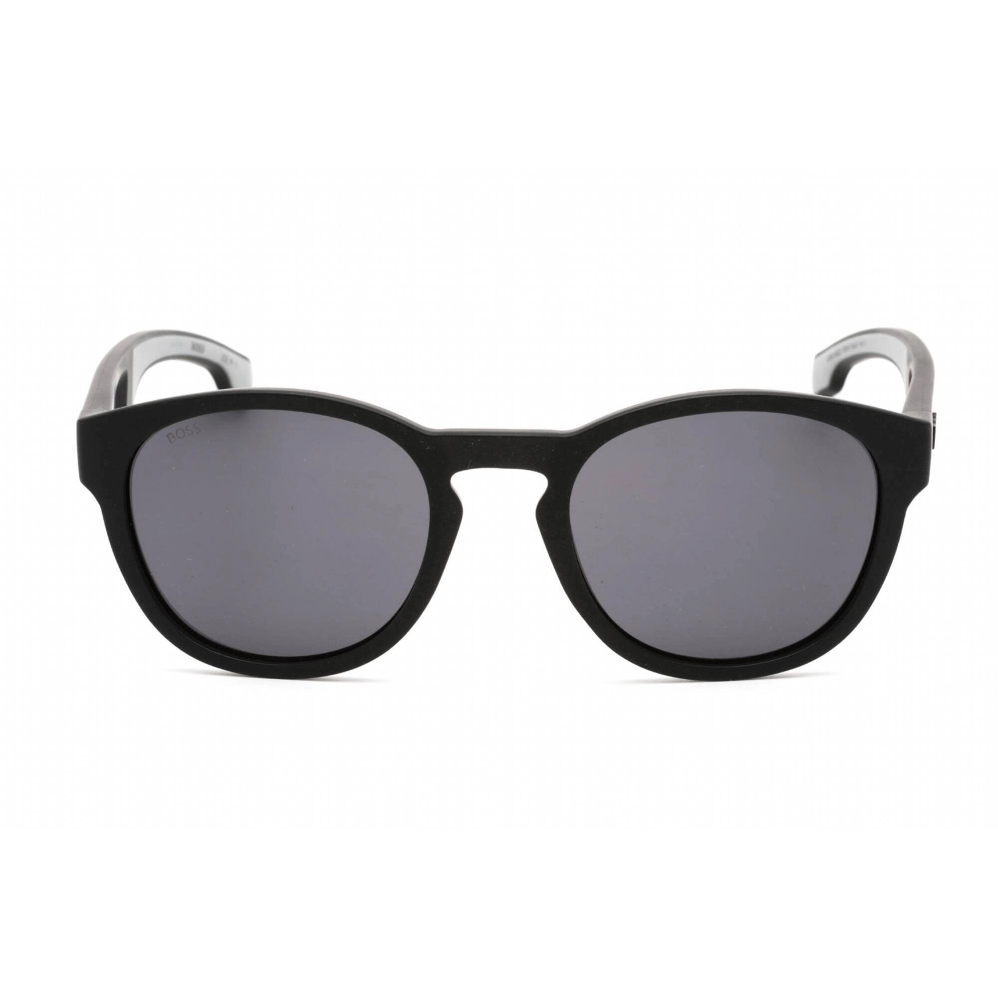 Hugo Boss Men's Sunglasses - Full Rim Black Grey Plastic Frame | BOSS 1452/S 0O6W