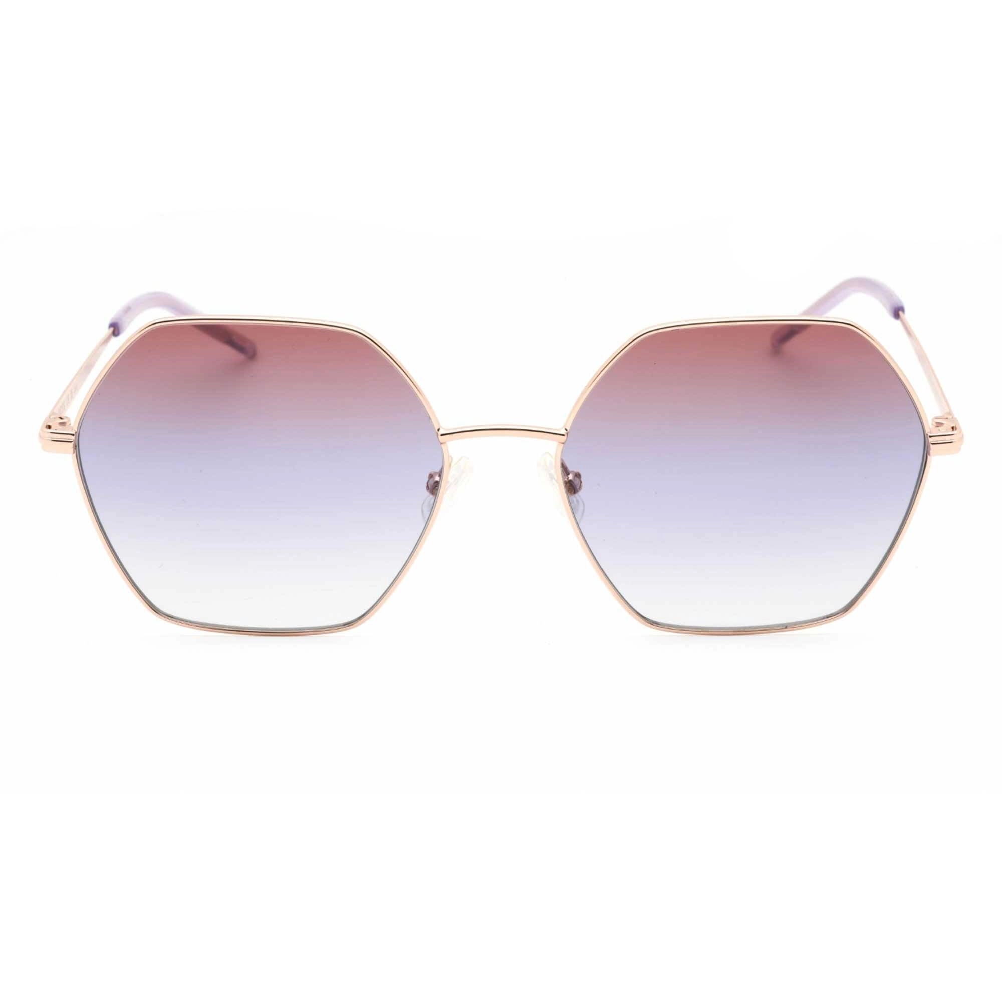 Hugo Boss Women's Sunglasses - Gold Copper Metal Geometric Frame | BOSS 1589/S 0DDB YU