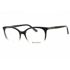 Juicy Couture Women's Eyeglasses - Black Plastic Oval Full Rim Frame | JU 235 0807 00