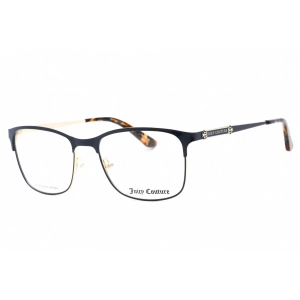 Juicy Couture Women's Eyeglasses - Blue Gold Rectangular Metal Frame | Ju 168 0KY2 00