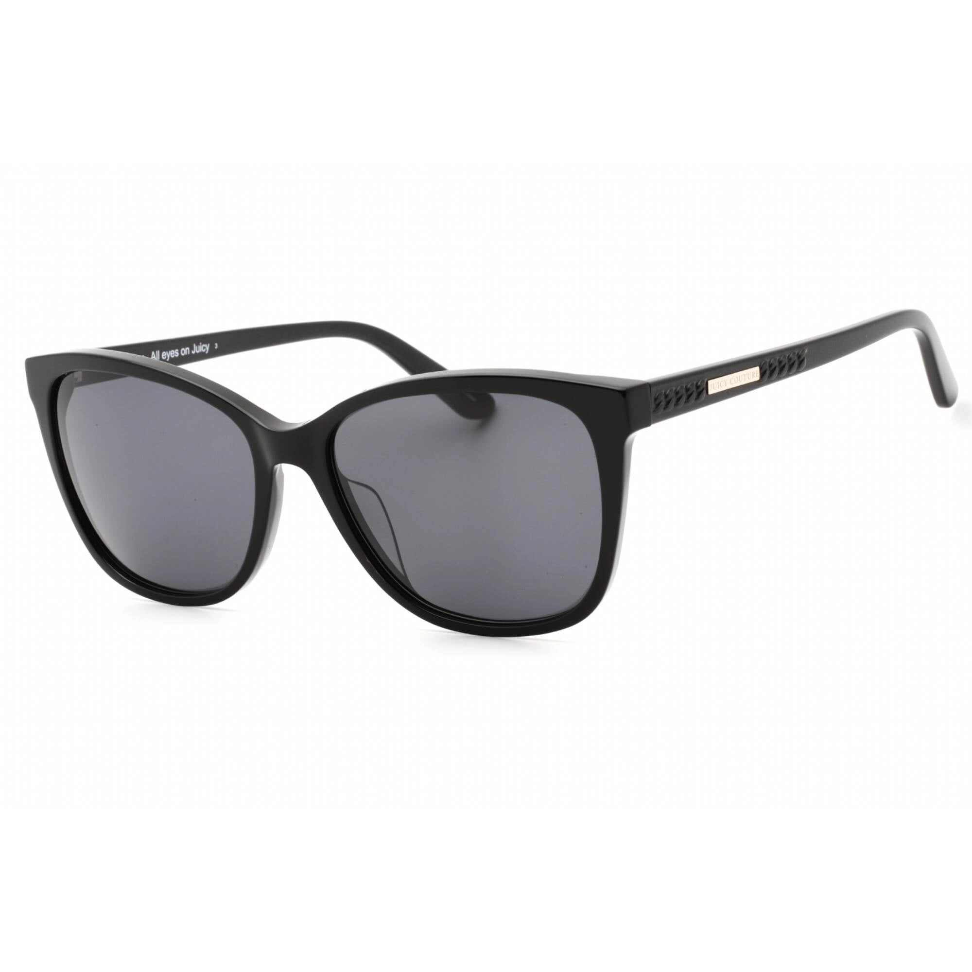 Juicy Couture Women's Sunglasses - Black Cat Eye Plastic Frame | JU 617/G/S 0807 IR