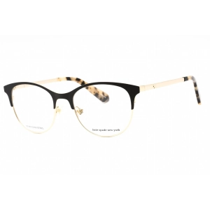 Kate Spade Women's Eyeglasses - Black Metal Cat Eye Full Rim Frame | JENELL 0807 00