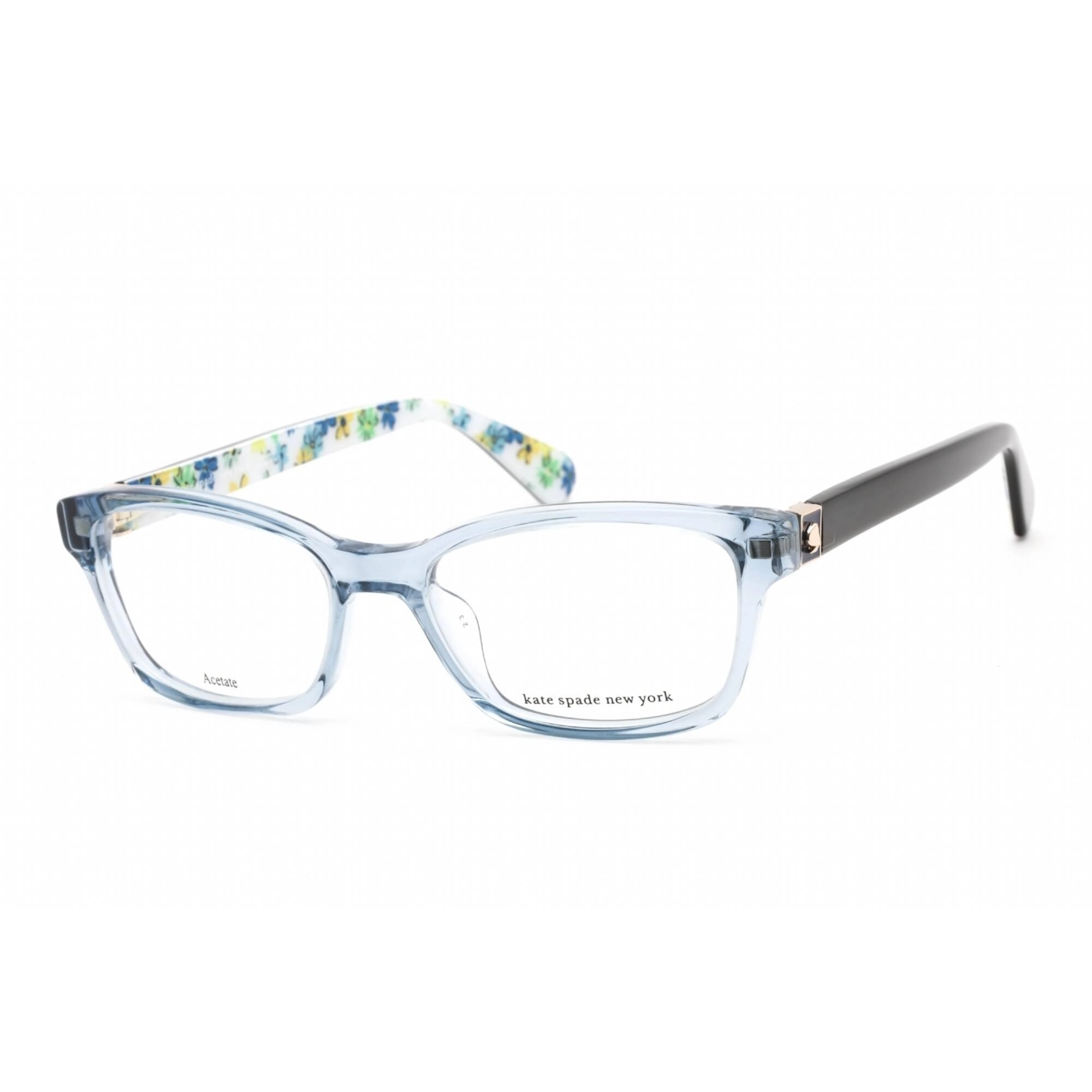 Kate Spade Women's Eyeglasses - Blue Acetate Rectangular Shape Frame | RENNE 0PJP 00