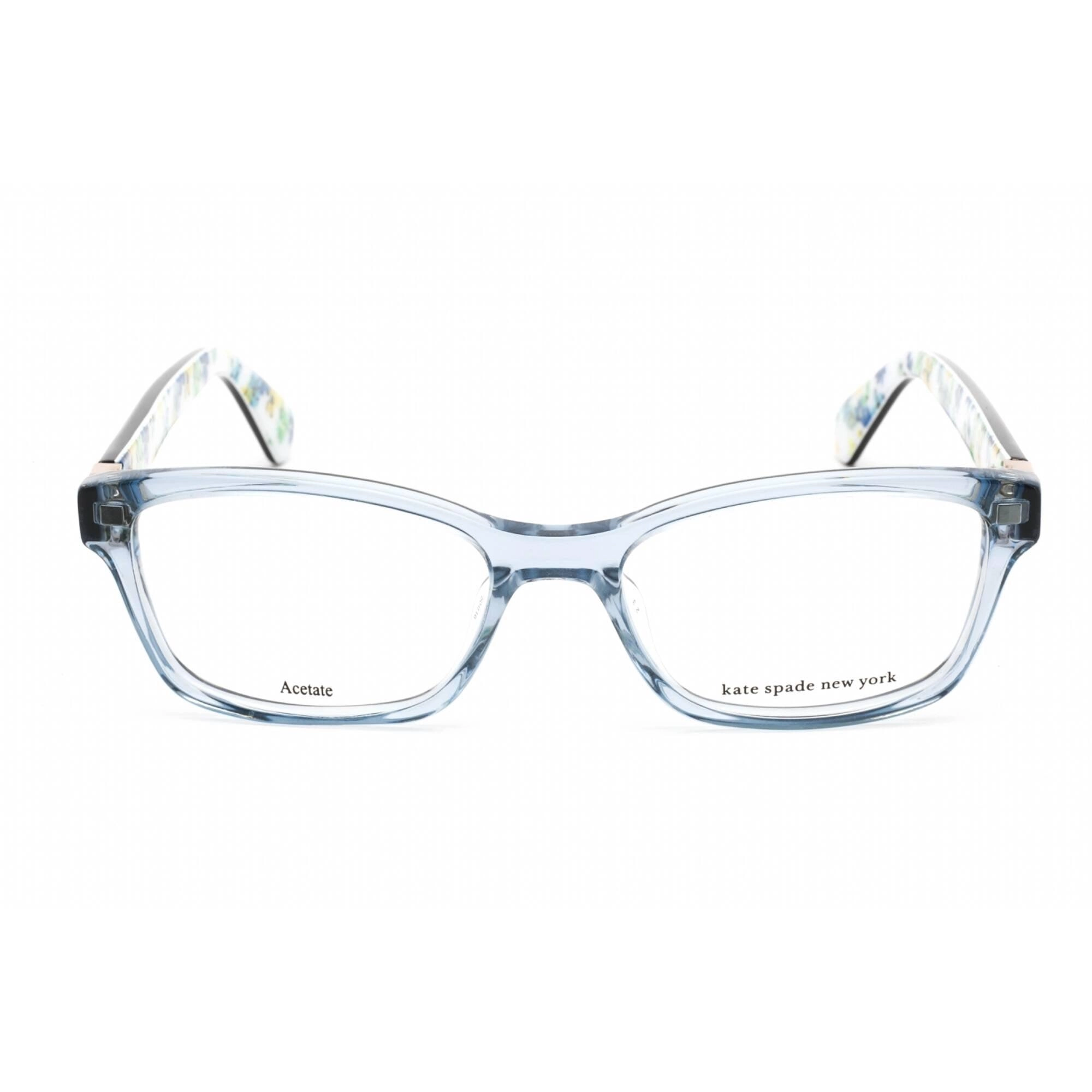 Kate Spade Women's Eyeglasses - Blue Acetate Rectangular Shape Frame | RENNE 0PJP 00