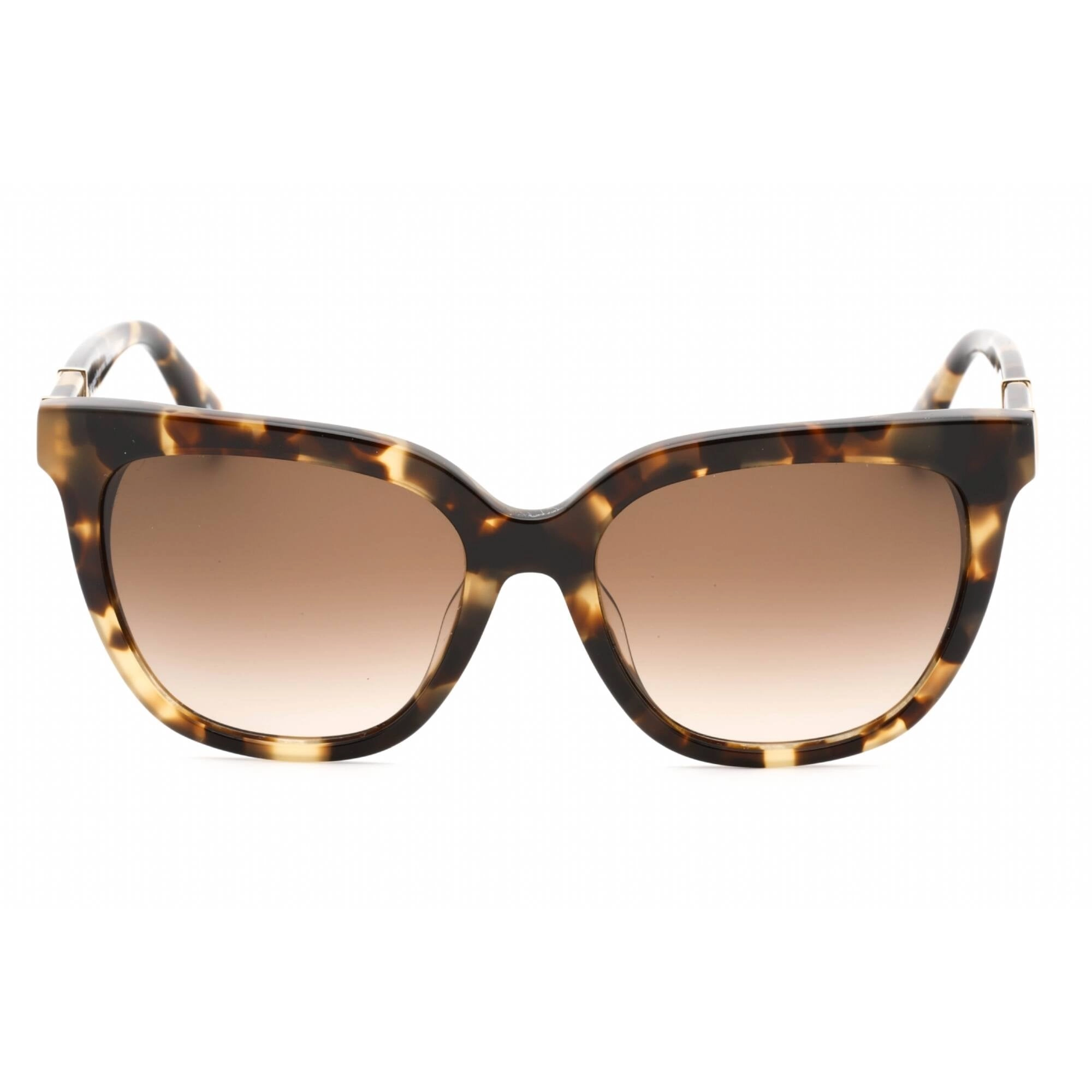 Kate Spade Women's Sunglasses - Dark Havana Plastic Cat Eye Frame | Kahli/S 0086 00